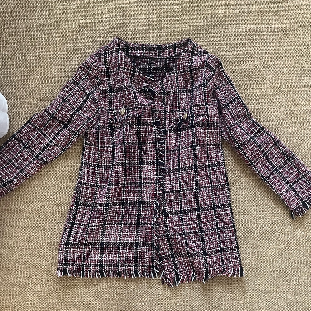 SHEIN pink and black jacket 2XL